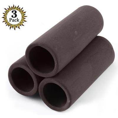 TEMU 1pc 3-hole Fish Shrimp Shelter Tube, Clay Pipe Tubes, Aquarium Fish Shrimp Feeder, Breeding Tube, Fish Tank Decorations, Hideaway Pipes Image