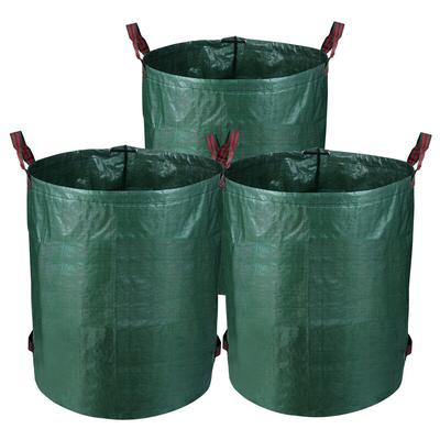 Swanew - Gartensack Gartenabfallsäcke xxl Rasensack Rasen Behälter Laubsack 272L Gartenabfallsäcke Image