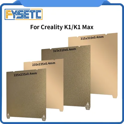 For Creality K1/K1 MAX Ender 3 S1 Pro Ender3 S1/ 5 S1 Double Side Printing 235X235mm/315X310mm Buid Plate PEI Steel Sheet