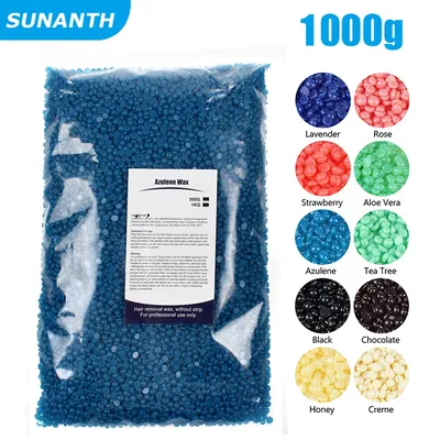 500g/1000g Depilatory Wax Beans Hot Film Painless Waxing Beads Hard Wax Beans Heating Wax Machine