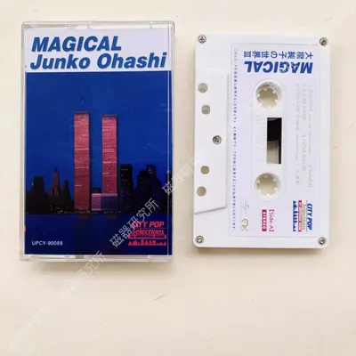 City Pop Junko Ohashi Music Tape MAGICAL Album Cassettes Cosplay Music Record Walkman Car