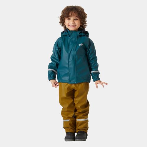 Helly Hansen Kinder Bergen Regenset 2.0 Mit Fleece 104/4