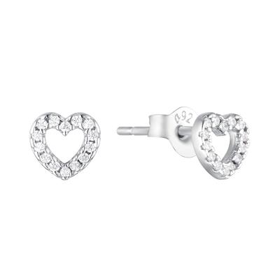amor Ohrstecker Silber Damen Image