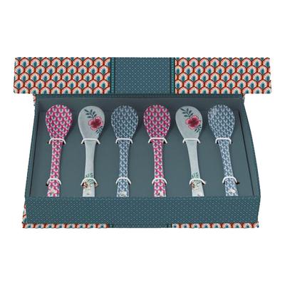 PIP Studio Oriental Flower Festival-Geschenkset Teelöffel Blau Image