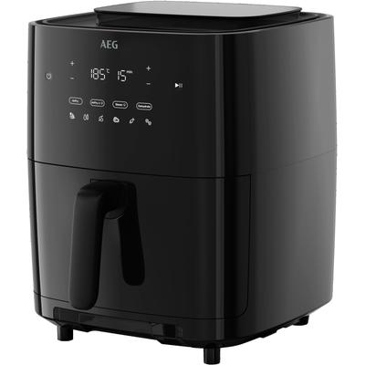 AEG Heissluftfritteuse "8000 (AAF7SB) 10 voreingestellte Funktionen", schwarz, B:32,5cm H:39,7cm T:44,4cm, Fritteusen, Frittieren, Dampfgaren, Backen, Aufwärmen Image