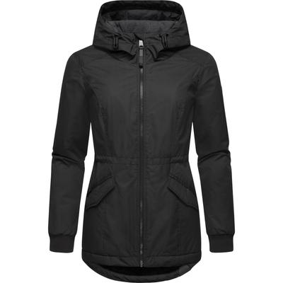 Winterjacke RAGWEAR "Dowey Warm", Damen, Gr. XXXL (46), schwarz, Obermaterial: 100% Polyester, Innenfutter: 100% Polyester, Wattierung: 100% Polyester, Basic, figurumspielend Po-bedeckend, hoch geschlossener Ausschnitt, Langarm eng Rippbündchen,... Image
