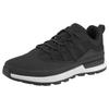 Sneaker TIMBERLAND "EURO TREKKER LOW LACE UP SNEAKER", Gr. 43, schwarz, Textil, sportlich, Schuhe