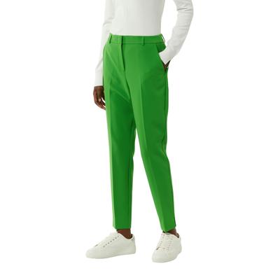 Stoffhose COMMA, Damen, Gr. 40, N-Gr, grün, Obermaterial: 74% Polyester, 20% Viskose, 6% Elasthan, casual, regular fit, Hosen, Sommerhose mit Bügelfalte Image