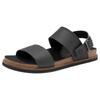 Outdoorsandale TIMBERLAND "Amalfi Vibes 2Band Sandal", Gr. 44, schwarz, Leder, sportlich, Schuhe