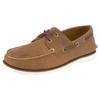 Bootsschuh TIMBERLAND "CLASSIC BOAT BOAT SHOE", Gr. 44,5, braun, Leder, sportlich, Schuhe, Topseller
