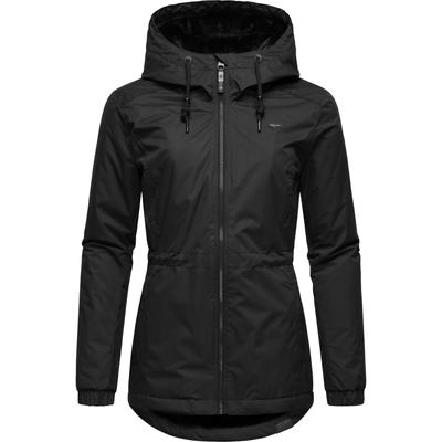 Winterjacke RAGWEAR "Dankka Warm", Damen, Gr. L (40), schwarz, Obermaterial: 100% Polyester, Innenfutter: 100% Polyester, Wattierung: 100% Polyester, Basic, figurumspielend Po-bedeckend, hoch geschlossener Ausschnitt, Langarm Ärmel ohne Ärmelschlitz... Image