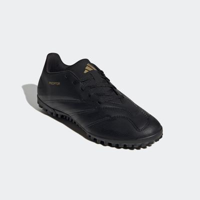 Fußballschuh ADIDAS PERFORMANCE "PREDATOR CLUB TF" Gr. 43, schwarz (core black / carbon gold metallic) Schuhe