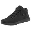 Schnürboots TIMBERLAND "SPRINT TREKKERMID LACE UP SNEAKER", Gr. 43, schwarz, Leder, Synthetik, sportlich, Schuhe, Winterschuhe, Sneakerboots, Winterboots