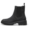 Chelseaboots TIMBERLAND "CORTINA VALLEY MID CHELSEA BOOT", Gr. 37, schwarz, Leder, sportlich, Schuhe, Stiefelette, Winterschuhe, Ankle Boots