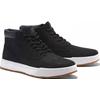 Schnürboots TIMBERLAND "MAPLE GROVEMID LACE UP SNEAKER", Gr. 41,5, schwarz-weiß (schwarz, weiß), Leder, sportlich, Schuhe, Winterschuhe, Sneakerboots, Winterboots