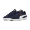 Sneaker PUMA "CLUB II", Gr. 40, blau (puma navy, puma weiß, puma gold), Leder, unifarben, sportlich, Schuhe