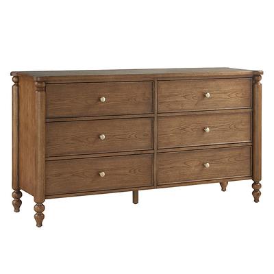 Dover 6-Drawer Dresser - Chestnut - Ballard Designs