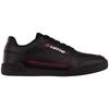 Sneaker LOTTO, Gr. 49, rot (schwarz, rot), Synthetik, Kunstfaser, sportlich, Schuhe, - besonders vielseitig zu kombinieren