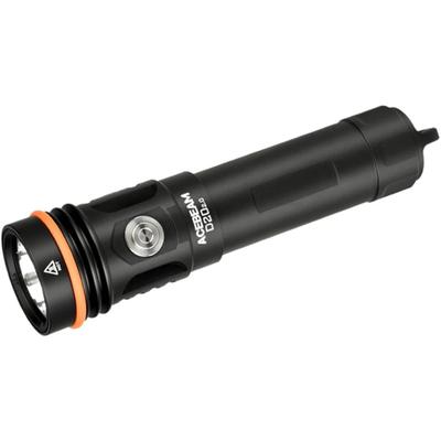 Acebeam D20 1 x 18650/ 21700 CREE XHP35 HD LED Dive Light 2200 Lumens Black D20 2.0