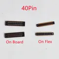 10 pz Display LCD FPC Connettore Flex Per Samsung Galaxy A10S A107 A20S A207 G6200 A6S A22 5G Spina Dello Schermo A Bordo 40pin