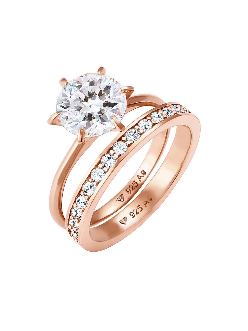 Elli Ring Damen roségold, 54 Image