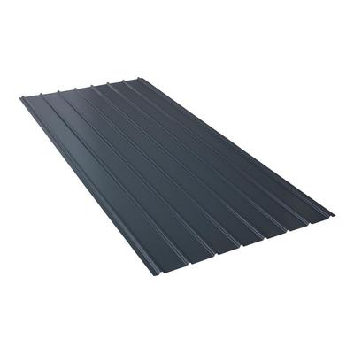 Gerippte lackierte Stahlplatte 2000 x 910 x 0,40 mm - Farben - Anthrazitgrau ral 7016, Dicke - 0,40 Image