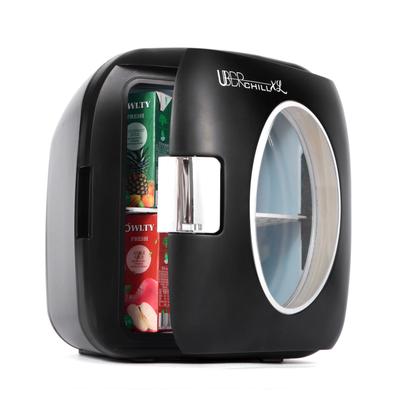 Uber Chill Xl 12 Can Mini Fridge - 9L by Uber Appliance in Black