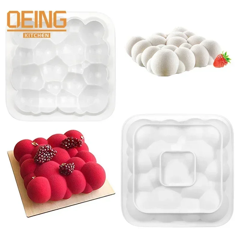 Neueste DIY Backen Silikon Form Wolke Form Mousse Kuchen Form Cookie Schneider Kuchen Dekorieren Werkzeuge Küche Zubehör Image