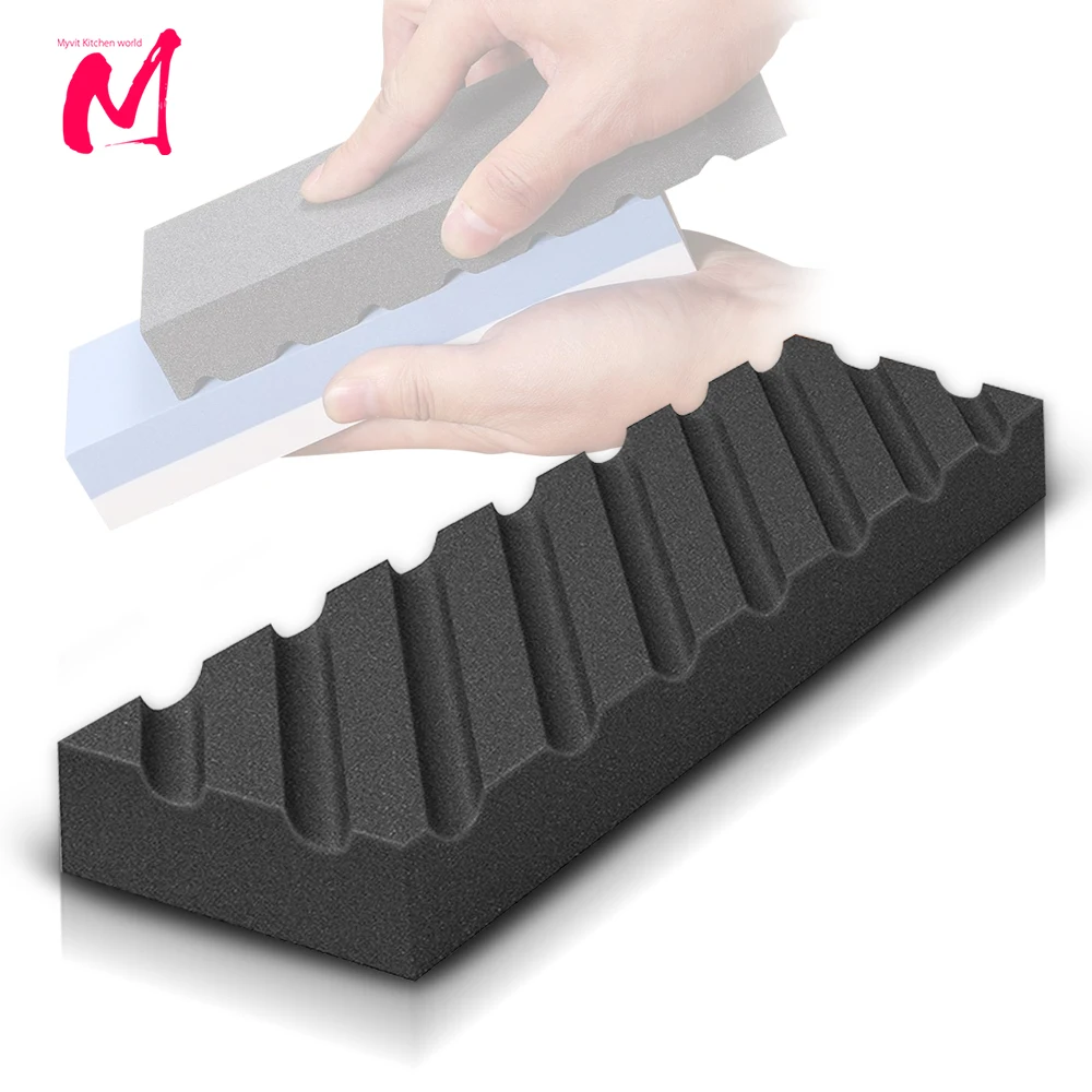 Abflachung stein Reparatur Stein messer Schärfer Wasser Schleifstein platte Grob schleifen zum Schärfen von Küchenmesser Gadgets nass 320