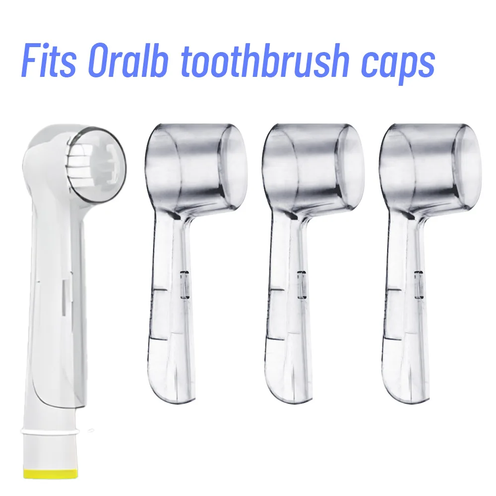 8 Stück/3 Stück elektrische Zahnbürstenkopfabdeckung Staubkappenabdeckung Schutzhülle/Kappe geeignet für Braunoral Oral Oralby b Image