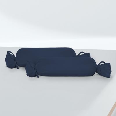 biberna Feinjersey-Nackenrollenbezug Doppelpack marine, 2x 15x40 cm Image