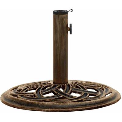 Vidaxl - Sonnenschirmständer Bronzen 44x44x31 cm Gusseisen Image