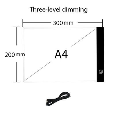 A5 Ultra-Thin Portable LED Light Box USB Power Artcraft LED Trace Light Pad For Artists Drawing Sketching Diamond Painting