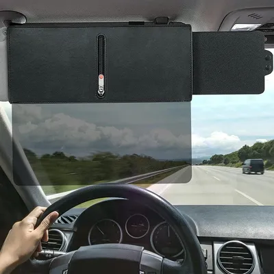 Polarized Sun Visor Anti-Glare Sunshade Extender with Polarized Lens and Side Sunshade Sun Visor