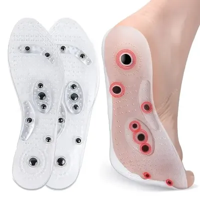 Foot Acupressure Enhanced Massage Insoles Long Lasting Breathable Insoles for Men And Women Massage