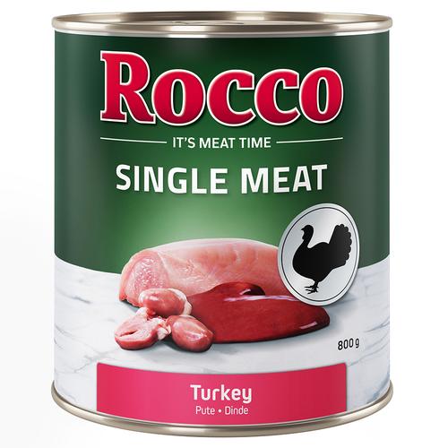 24x400 g Rocco Single Meat Hundenassfutter