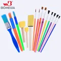 Forniture artistiche Set di pittura per pennelli per bambini 15 pezzi Set di pennelli in spugna per bambini Pennello per graffiti