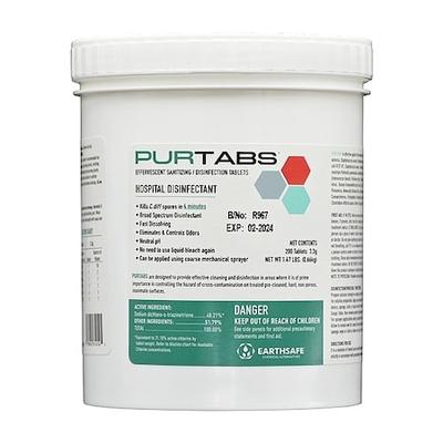 NU-CALGON 4299-05 Disinfectants and Sanitizing Tablets, Canister, Chlorine