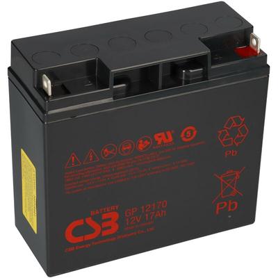 CSB - agm Bleiakku GP12170 12V 17Ah - M5 Flachpol - M5 b/n Image