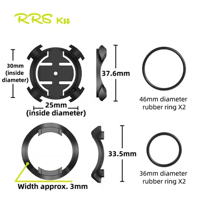 MTB Bike Stopwatch Stands Extend Adapter Bracket 6g Bicycle Computer Holder Mount For GARMIN