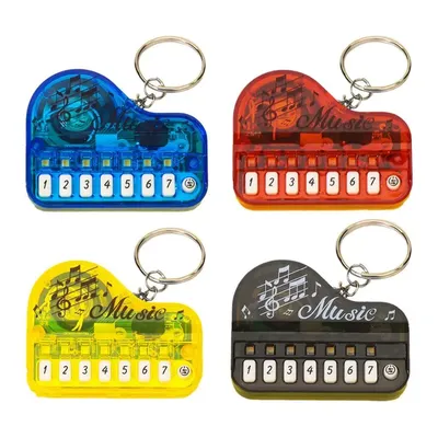 Mini Electronic Keyboard Keychain Portable Musical Instrument Toy Piano Keychain Mini Real Working