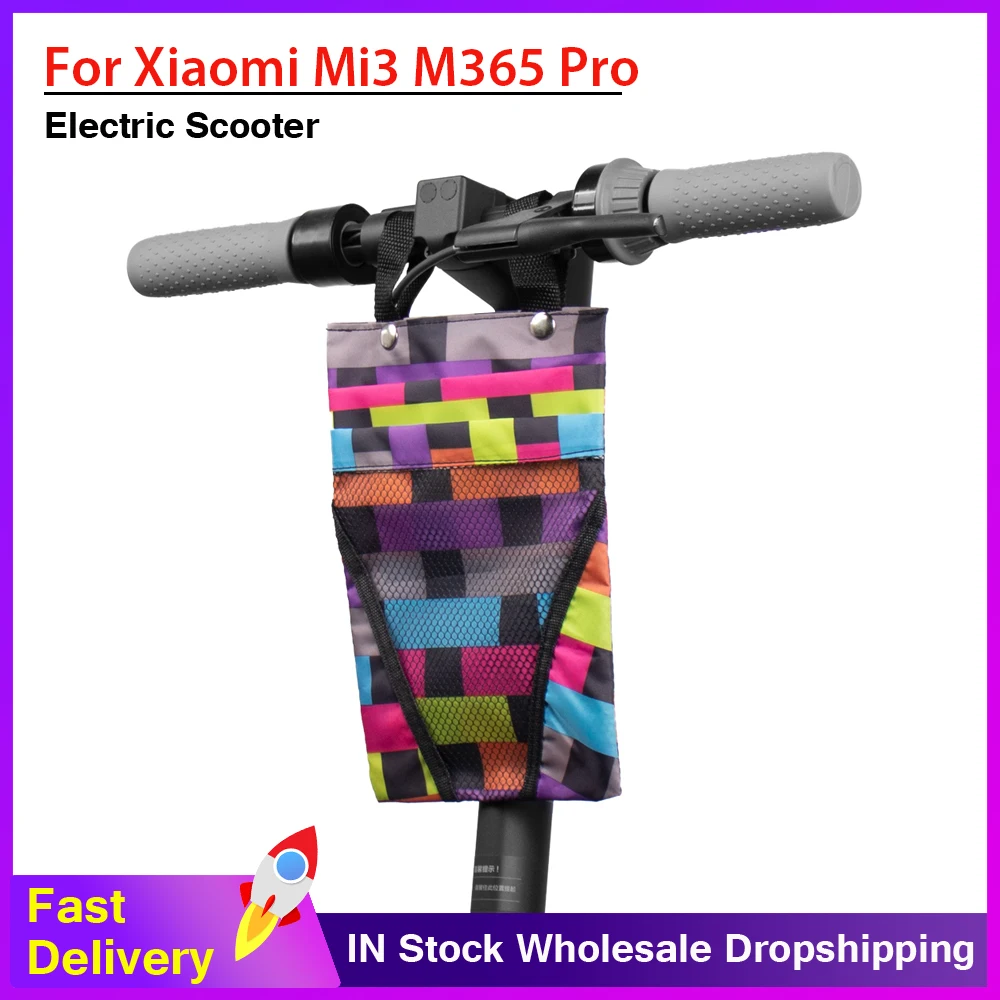 Fahrrad korb Mehrzweck abnehmbarer wasserdichter Front korb für Xiaomi M365 Pro Mi3 Max G30 G30D Elektro roller Aufbewahrung tasche Image