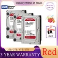 Disco rigido interno NAS originale Western Digital WD rosso da 4 TB Classe SATA 6 GB/S 1 TB 2 TB 3 TB 6 TB HDD HD