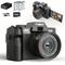 TEMU Nbd Digital Cameras For Photography, 48mp&4k Video/vlogging Camera With Wifi, 60fps Autofocus Travel Camera, Dual Batteries + Charging Socket, A Card Reader + 32gb Sd Card