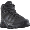 Wanderschuh SALOMON "QUEST ROVE Gore-Tex", Gr. 41, schwarz, Leder, Textil, sportlich, Schuhe, Wasserdicht