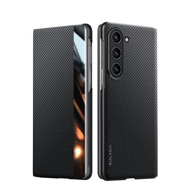 Phone Case For Samsung Galaxy Z Fold 6 Z Fold 5 Z Fold 4 Back Cover Magnetic Support Wireless Charging Card Slot PC