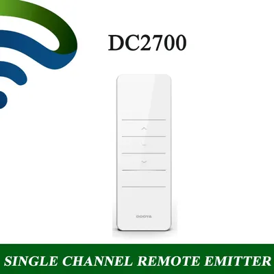 Dooya DC2700AC 433mhz Single Channel RF Transmitter Emitter Remote Controller For Dooya Curtain