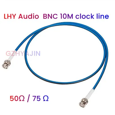LHY Audio professional fever HIFI 50 75 ohms BNC 10M clock line digital coaxial audio signal