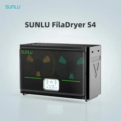 SUNLU S4 Filament Dryer Box 4 Spools Large Capacity 360° Surrounding Fast Heating Auto Humidity