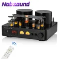 Nobsound HiFi Hybird Amplificatore valvolare con valvola stereo Ricevitore audio Bluetooth 5.0 COAX / OPT Amplificatore di potenza Lettore USB